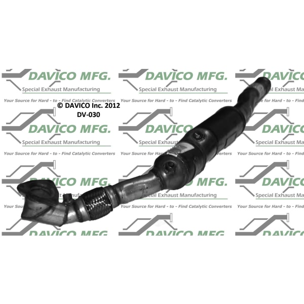 Davico Direct Fit Catalytic Converter and Pipe Assembly DV-030