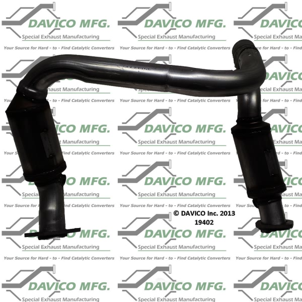 Davico Direct Fit Catalytic Converter and Pipe Assembly 19402