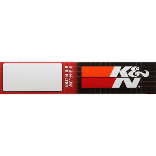 K&N 33 Series Panel Red Air Filter （10.688" L x 5.188" W x 1.313" H) 33-2087