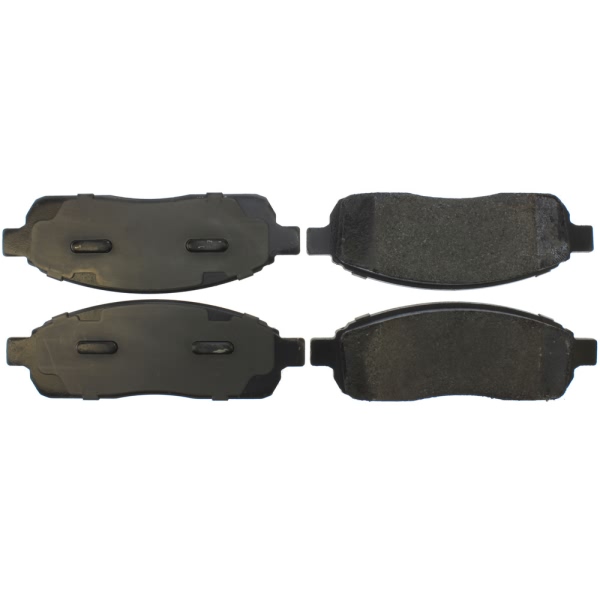 Centric Posi Quiet™ Extended Wear Semi-Metallic Front Disc Brake Pads 106.10110