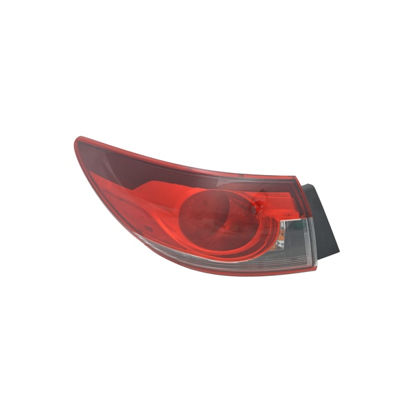 TYC Driver Side Outer Replacement Tail Light 11-6580-00-9