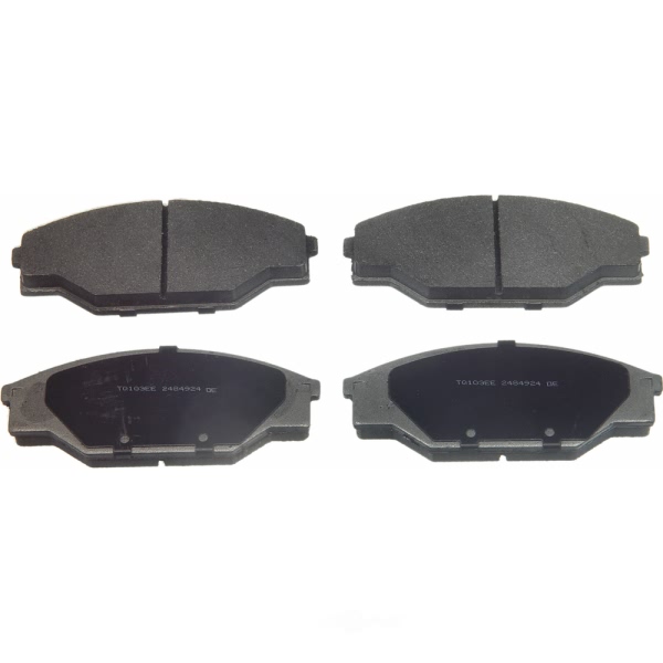 Wagner Thermoquiet Semi Metallic Front Disc Brake Pads MX438