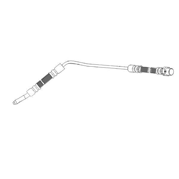 Centric Rear Driver Side Brake Hose 150.34310