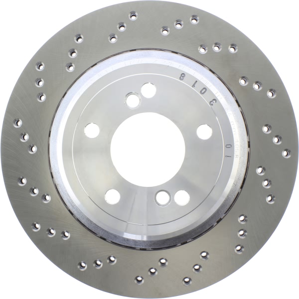 Centric SportStop Drilled 1-Piece Rear Driver Side Brake Rotor 128.34088