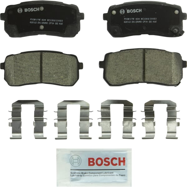 Bosch QuietCast™ Premium Ceramic Rear Disc Brake Pads BC1302