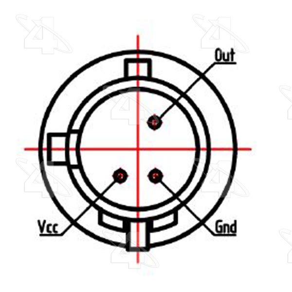 Four Seasons System Mounted Pressure Transducer 20951