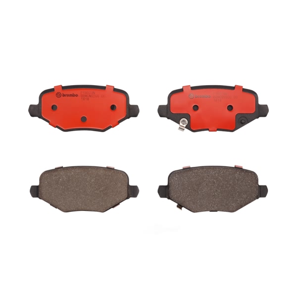 brembo Premium Ceramic Rear Disc Brake Pads P18029N