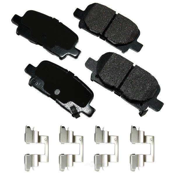 Akebono Performance™ Ultra-Premium Ceramic Rear Brake Pads ASP865A