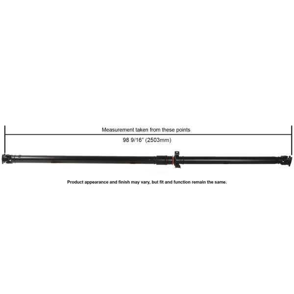 Cardone Reman Remanufactured Driveshaft/ Prop Shaft 65-4000