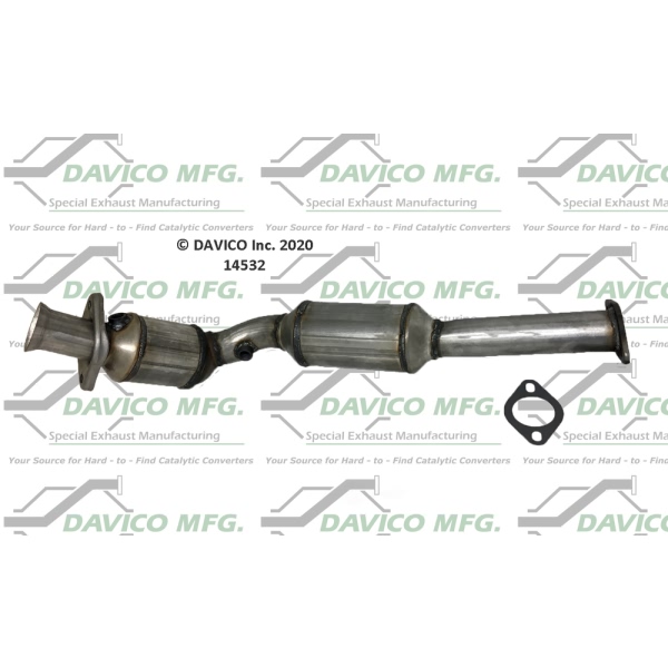 Davico Direct Fit Catalytic Converter and Pipe Assembly 14532