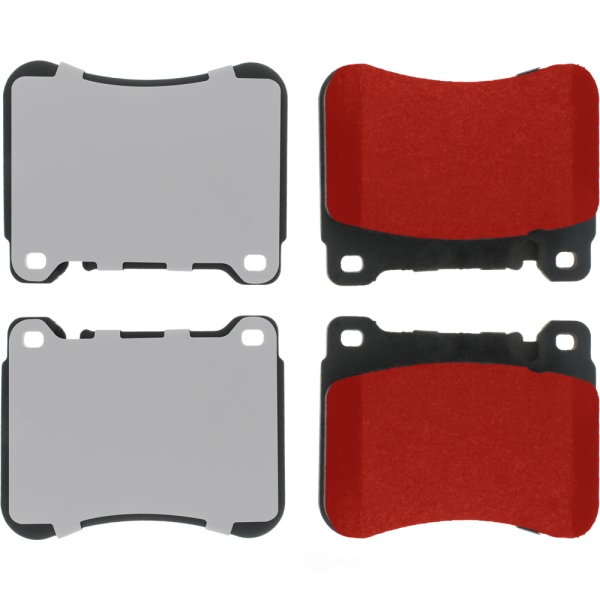 Centric Posi Quiet Pro™ Semi-Metallic Front Disc Brake Pads 500.11210