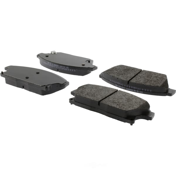 Centric Posi Quiet™ Extended Wear Semi-Metallic Front Disc Brake Pads 106.14670