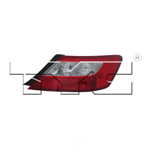 TYC Passenger Side Replacement Tail Light 11-6167-01