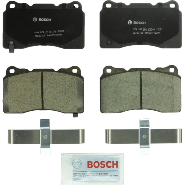Bosch QuietCast™ Premium Ceramic Front Disc Brake Pads BC1049