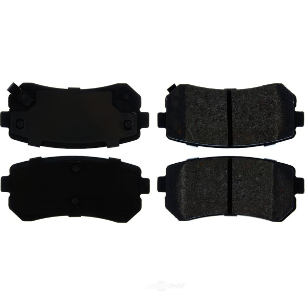 Centric Posi Quiet™ Semi-Metallic Rear Disc Brake Pads 104.11570