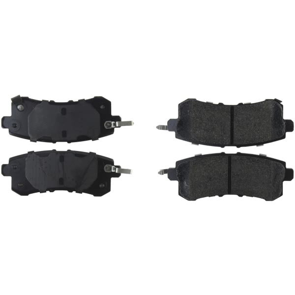 Centric Posi Quiet™ Extended Wear Semi-Metallic Rear Disc Brake Pads 106.15100