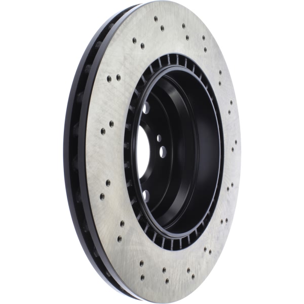 Centric SportStop Drilled 1-Piece Rear Brake Rotor 128.35077