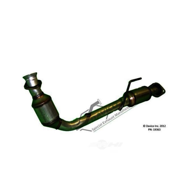 Davico Direct Fit Catalytic Converter and Pipe Assembly 19363