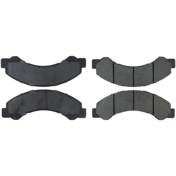 Centric Posi Quiet™ Semi-Metallic Brake Pads With Hardware 104.08250