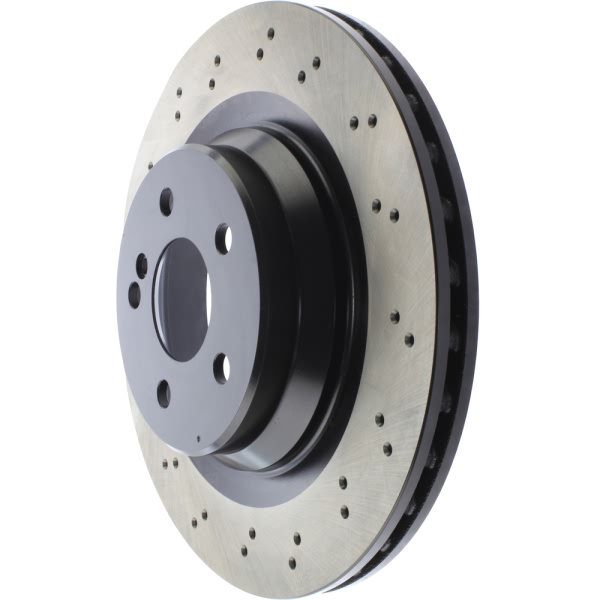 Centric SportStop Drilled 1-Piece Rear Brake Rotor 128.35077