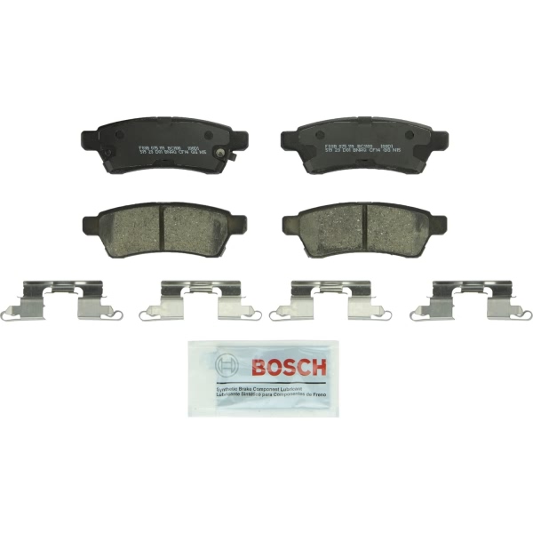 Bosch QuietCast™ Premium Ceramic Rear Disc Brake Pads BC1100
