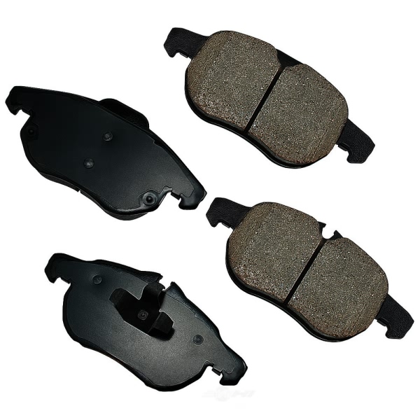 Akebono EURO™ Ultra-Premium Ceramic Front Disc Brake Pads EUR972