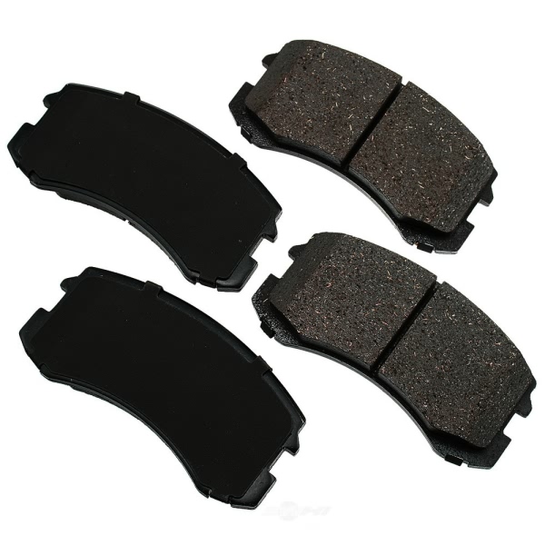 Akebono Pro-ACT™ Ultra-Premium Ceramic Front Disc Brake Pads ACT904