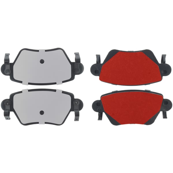 Centric Posi Quiet Pro™ Semi-Metallic Rear Disc Brake Pads 500.09110