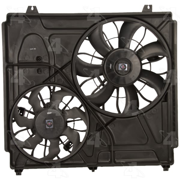 Four Seasons Dual Radiator And Condenser Fan Assembly 75638