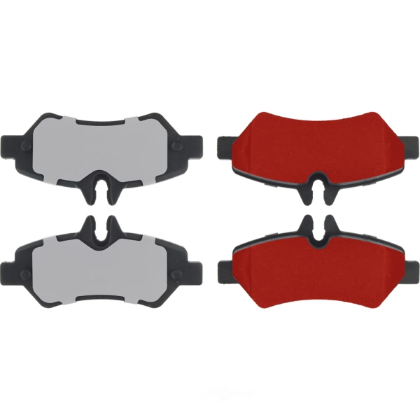 Centric Posi Quiet Pro™ Semi-Metallic Rear Disc Brake Pads 500.13170