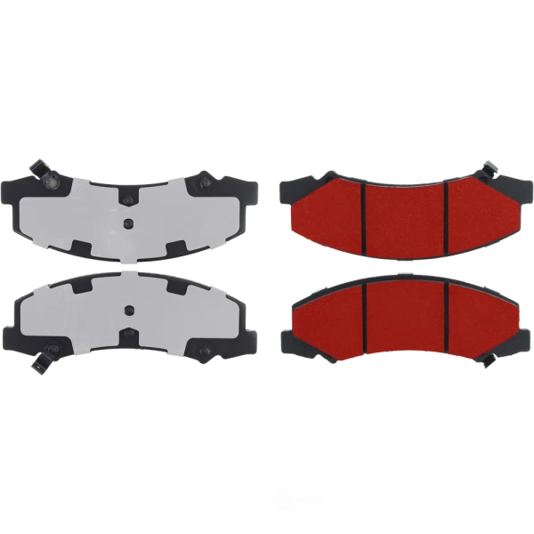 Centric Posi Quiet Pro™ Semi-Metallic Front Disc Brake Pads 500.11590