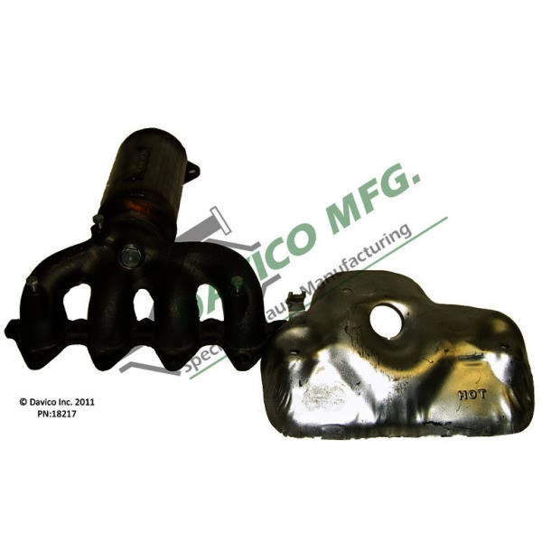 Davico Exhaust Manifold with Integrated Catalytic Converter 18217