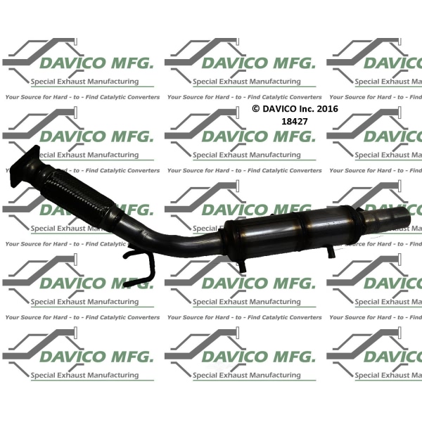 Davico Direct Fit Catalytic Converter and Pipe Assembly 18427