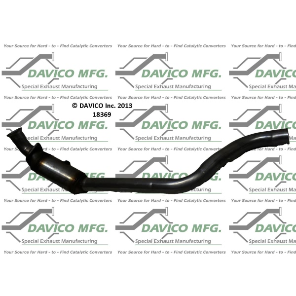 Davico Direct Fit Catalytic Converter and Pipe Assembly 18369