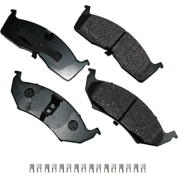 Akebono Pro-ACT™ Ultra-Premium Ceramic Front Disc Brake Pads ACT730A