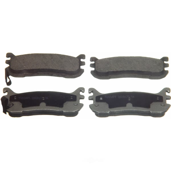 Wagner Thermoquiet Ceramic Rear Disc Brake Pads PD636