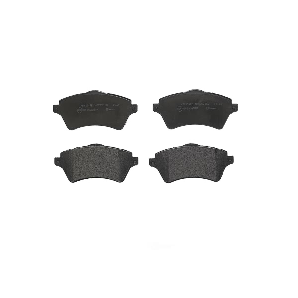 brembo Premium Low-Met OE Equivalent Front Brake Pads P44011