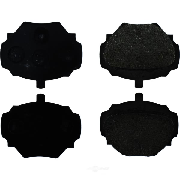 Centric Posi Quiet™ Extended Wear Semi-Metallic Rear Disc Brake Pads 106.05181