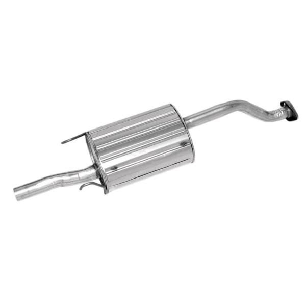 Walker Quiet Flow Stainless Steel Oval Aluminized Exhaust Muffler And Pipe Assembly 54261