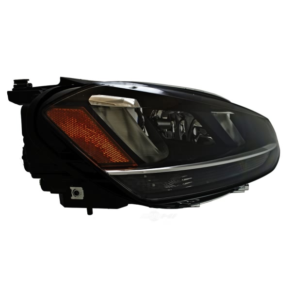 Hella Headlight Assembly - Passenger Side 011956261