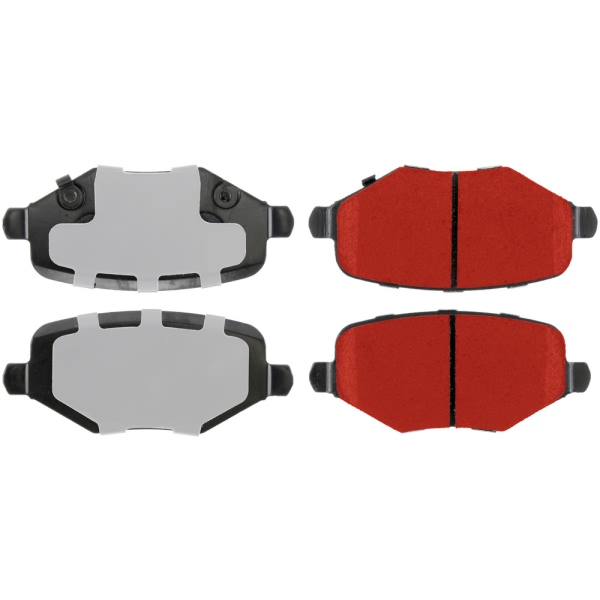 Centric Posi Quiet Pro™ Ceramic Rear Disc Brake Pads 500.17190