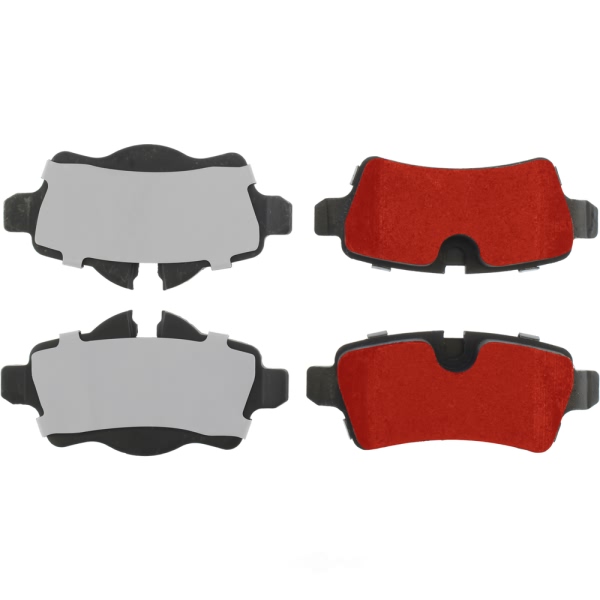 Centric Posi Quiet Pro™ Semi-Metallic Rear Disc Brake Pads 500.13090