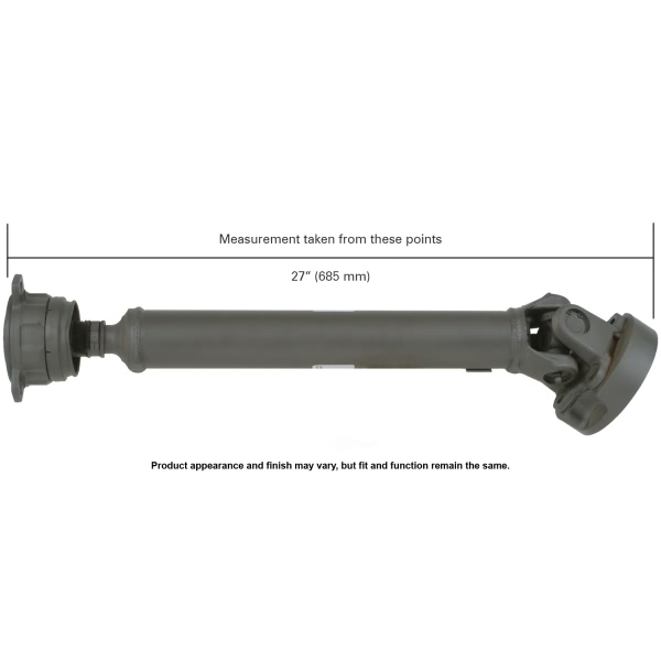 Cardone Reman Remanufactured Driveshaft/ Prop Shaft 65-9282