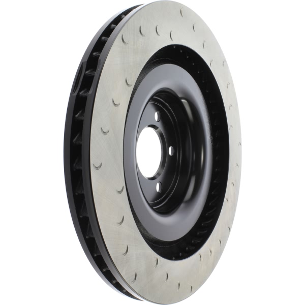 Centric SportStop Slotted 1-Piece Front Driver Side Brake Rotor 126.20026