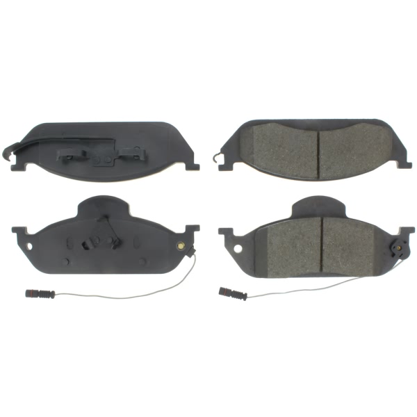 Centric Premium Semi-Metallic Front Disc Brake Pads 300.07600