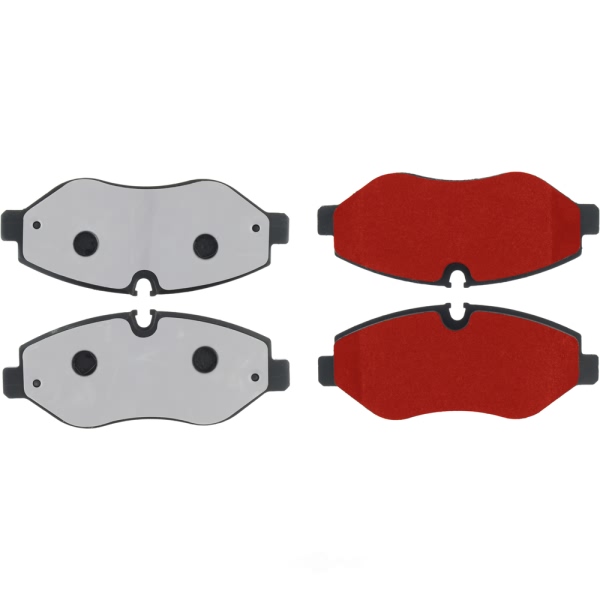 Centric Posi Quiet Pro™ Semi-Metallic Front Disc Brake Pads 500.13160