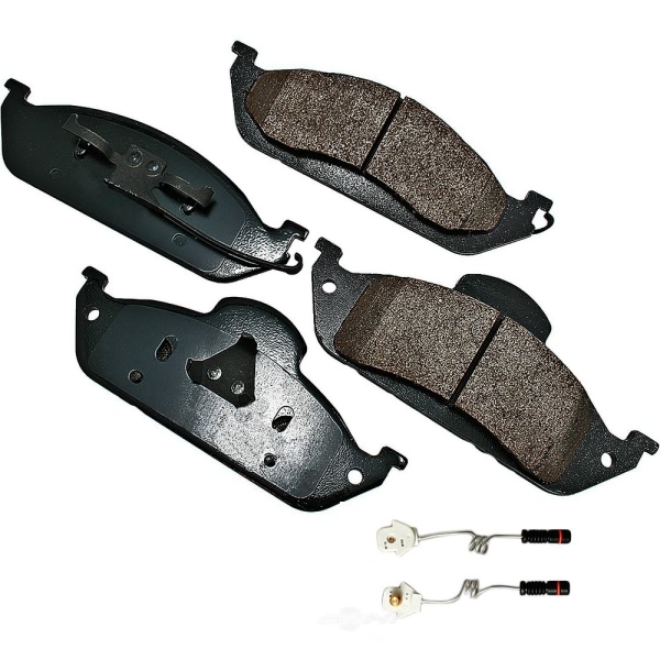 Akebono EURO™ Ultra-Premium Ceramic Front Disc Brake Pads EUR760