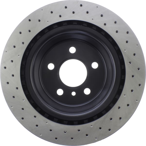 Centric SportStop Drilled 1-Piece Rear Brake Rotor 128.35127