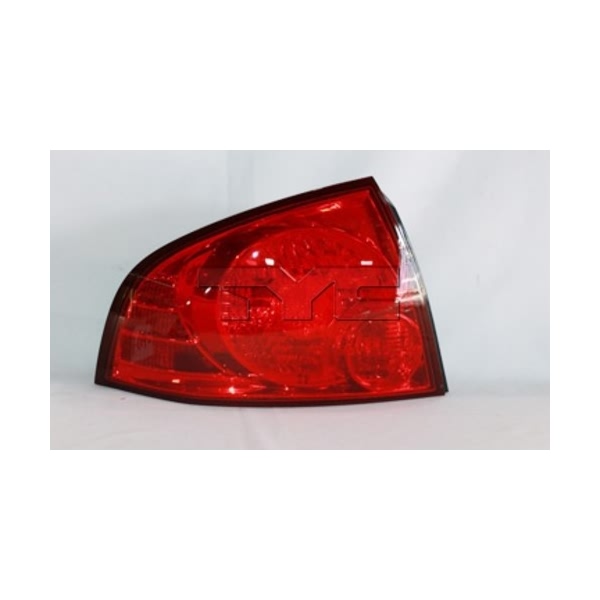 TYC Driver Side Outer Replacement Tail Light 11-6002-00-9