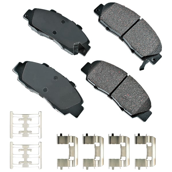 Akebono Pro-ACT™ Ultra-Premium Ceramic Front Disc Brake Pads ACT503B